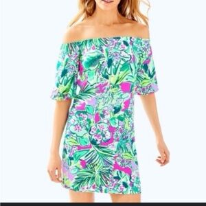 Lilly Pulitzer Off the Shoulder Dress
